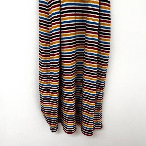 Papaya Women’s Colorful Striped Halter Dress Size Large - Picture 6 of 6